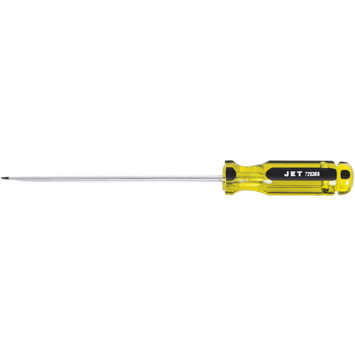 SDS-6R Slot Jumbo Handle Screwdriver, 3/16" Tip, Round, Plastic Handle TGS INDUSTRIEL