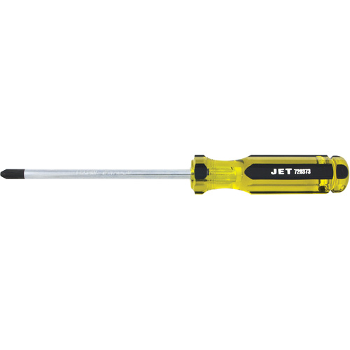 Tournevis Phillips avec manche g&eacute;ant, #3, 6" l, Prise Plastique/Acier/Aluminium/Bois/Coussin&eacute;e/Magn&eacute;tique/Bois TGS INDUSTRIEL