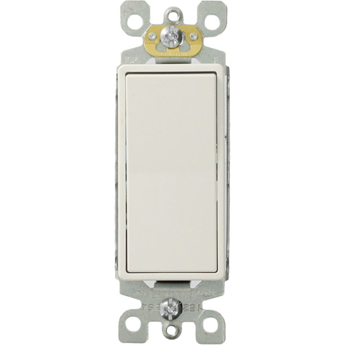 Decora&reg; Quiet Rocker Switch with 3-Way Toggle TGS INDUSTRIEL