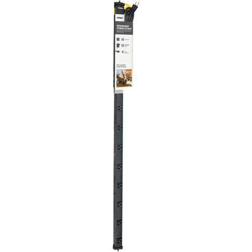 Bloc multiprise 4', 12 Prise(s), 6', 125 V TGS INDUSTRIEL