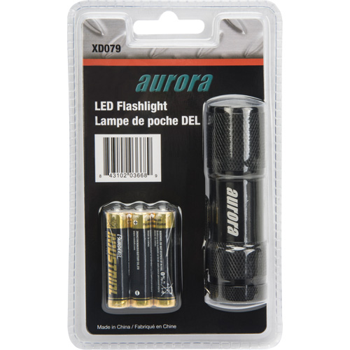 AFL200 Mini Flashlight, LED, 25 Lumens, AAA Batteries TGS INDUSTRIEL