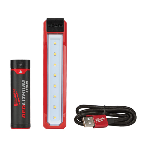 Projecteur de poche USB Rover, DEL, 445 lumens, 2 hres de fonctionnement, Bloc-pile Rechargeable, Plastique TGS INDUSTRIEL