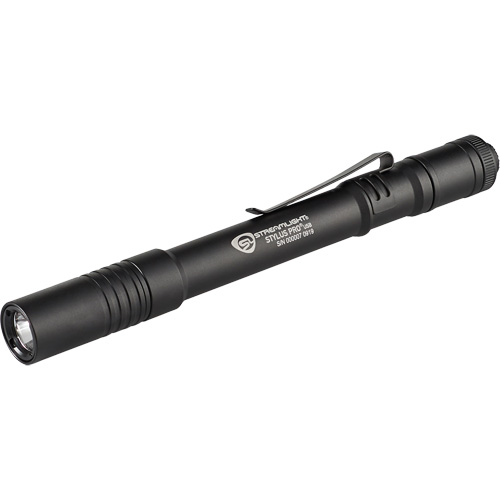 Lampe de poche stylo USB Stylus Pro, DEL, 350 lumens, Corps en Aluminium, piles Rechargeable, Compris TGS INDUSTRIEL