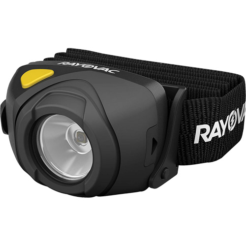Workhorse Pro Virtually Indestructible HD Headlight, LED, 210 Lumens, 17 Hrs. Run Time, AAA Batteries TGS INDUSTRIEL