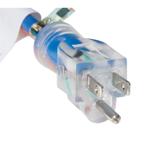 TPE-Rubber Extension Cord with Light Indicator, All-Weather, SJEOW, 12/3 AWG, 15 A, 3 Outlet(s), 25' TGS INDUSTRIEL