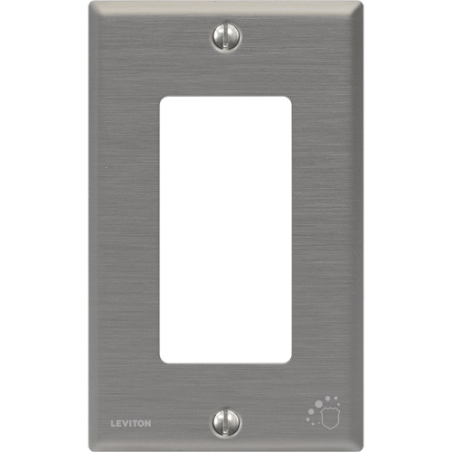Antimicrobial Decora&reg; Wall Plate TGS INDUSTRIEL