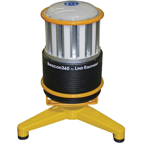 Lampe de travail portative Beacon360 GO avec support au sol, DEL, 45 W, 6000 lumens, Boîtier en Aluminium TGS INDUSTRIEL