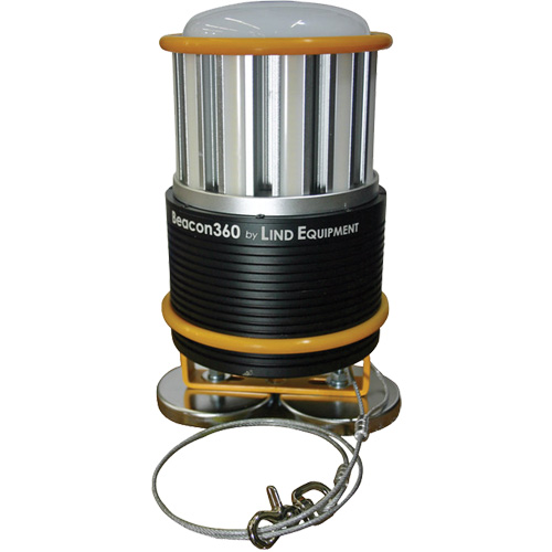 Beacon360 GO Portable Work Light with Magnet Mount, LED, 45 W, 6000 Lumens, Aluminum Housing TGS INDUSTRIEL