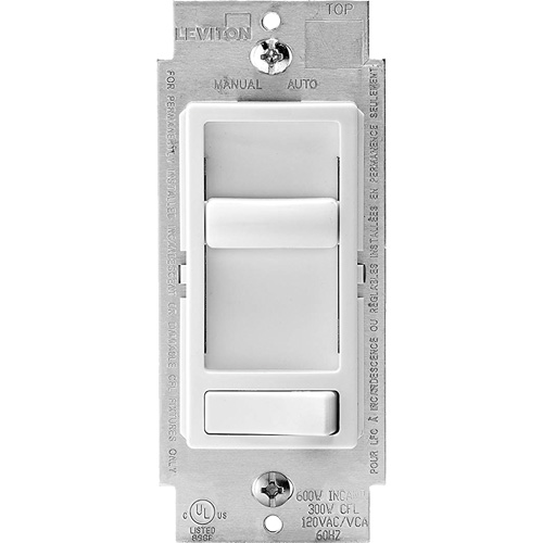 Commutateur DEL &agrave; intensit&eacute; variable Decora SureSlide TGS INDUSTRIEL