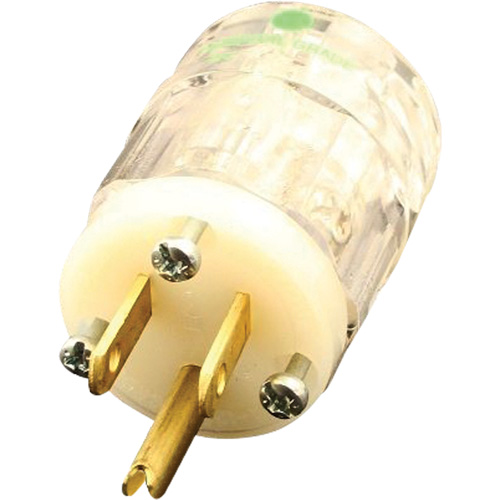 Hospital Grade Extension Plug, Nylon, 15 Amps, 125 V TGS INDUSTRIEL