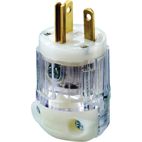 Hospital Grade Extension Plug, Nylon, 20 Amps, 125 V TGS INDUSTRIEL