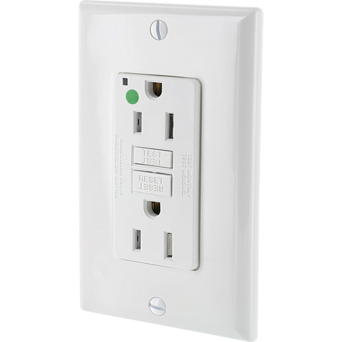 SmartlockPro&reg; Extra Heavy-Duty Self-Test GFCI Receptacle TGS INDUSTRIEL