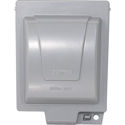 Extra-Duty GFCI & Decora&reg; Wallplate Cover TGS INDUSTRIEL