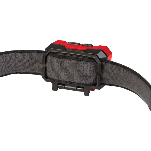 Lampe frontale projecteur et diffuseur, DEL, 450 lumens, 2 hres de fonctionnement, piles AAA TGS INDUSTRIEL