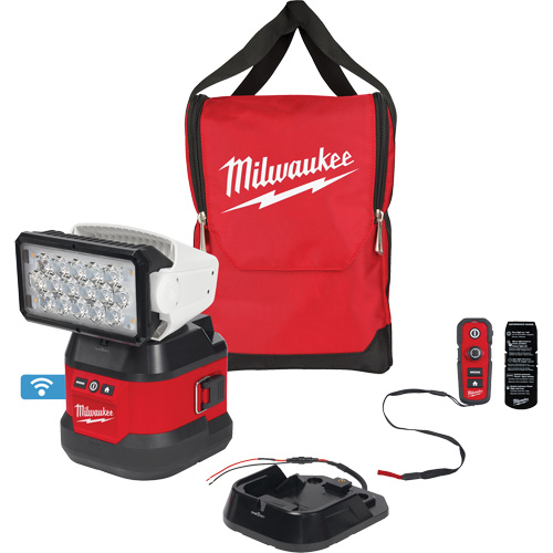 Utility Remote Control Search Light Kit, LED, 4250 Lumens TGS INDUSTRIEL