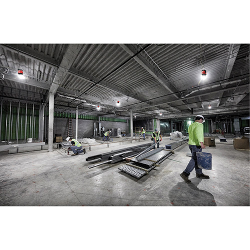 Lampe de chantier temporaire RADIUS, DEL, 130 W, 15000 lumens TGS INDUSTRIEL