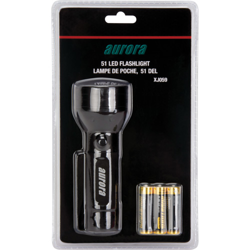 Lampe de poche AFL300, DEL, 180 lumens, Piles AA TGS INDUSTRIEL
