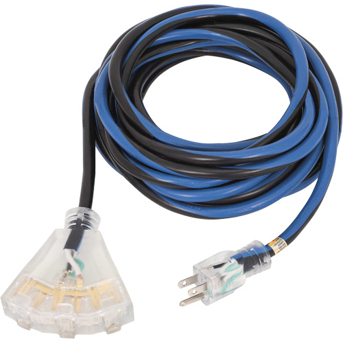 JLEC-1450 Contractor Grade Extension Cord, Indoor/Outdoor, SJTOW, 14 AWG, 15 A, 50' TGS INDUSTRIEL