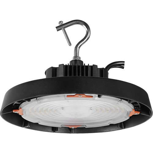 UFO High Bay Light, LED, 120 - 347 V, 100 W, 7.3" H x 11" W TGS INDUSTRIEL