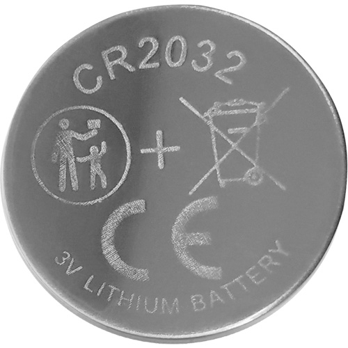 CR2032 Lithium Battery, 3 V TGS INDUSTRIEL