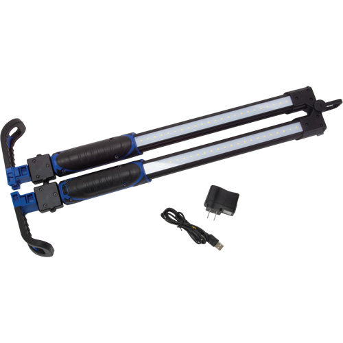 Foldable Underhood Work Light, Hook, Rechargeable, 1400 Lumens TGS INDUSTRIEL