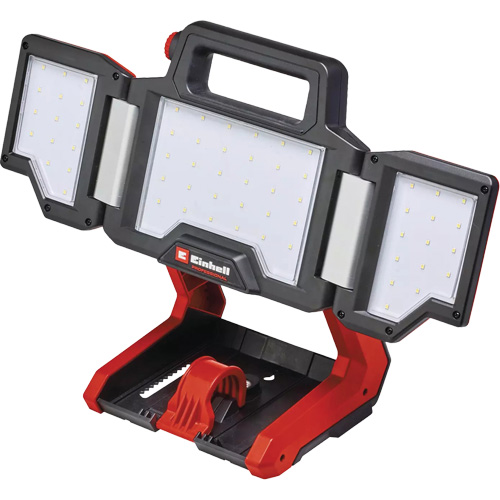 Lampe de travail &agrave; DEL professionnelle &agrave; panneaux pliants lumens sans fil 18V, DEL, 3600 lumens TGS INDUSTRIEL