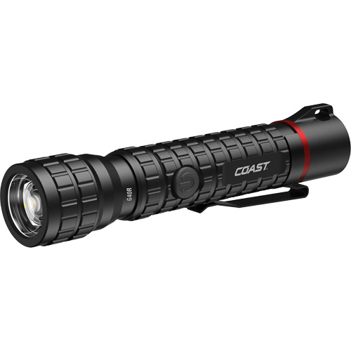 Lampe de poche &eacute;tanche G40R avec mise au point par rotation, DEL, 650 lumens, Piles Rechargeable TGS INDUSTRIEL