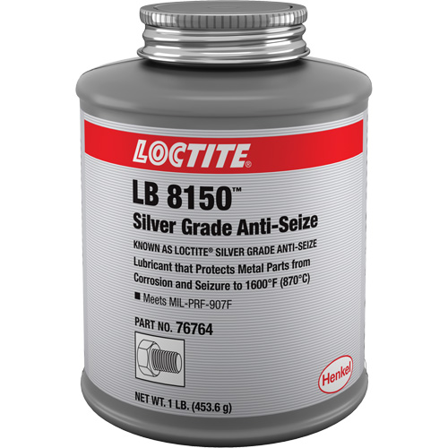 Silver Grade Anti-Seize, Brush Top Can, 1600°F (871°C) Max. Temp. TGS INDUSTRIEL