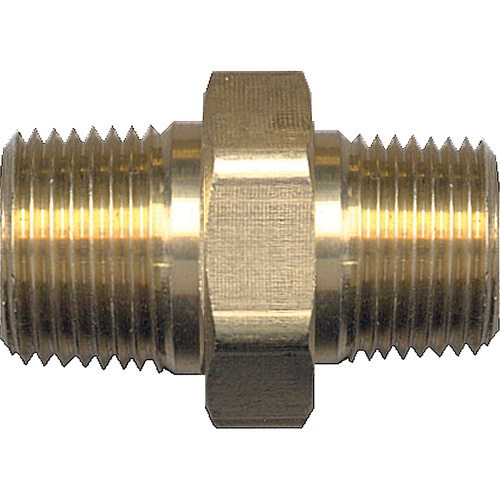 Mamelon de r&eacute;duction hexagonal, Laiton, 1/4" x 1/8", NPT x NPT TGS INDUSTRIEL