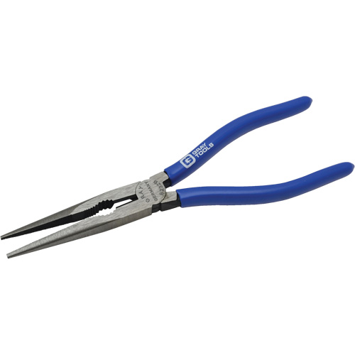 Needle Nose Straight Pliers with Cutter Vinyl Grips TGS INDUSTRIEL