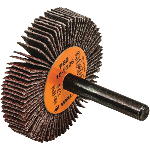 Disque &agrave; lamelles Coolcut, Oxyde d'aluminium, Grain 60, 2" x 3/8" x 1/4" TGS INDUSTRIEL