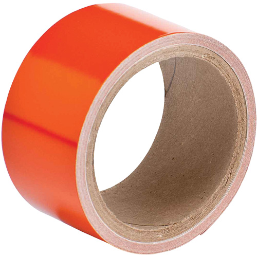 Reflective Marking Tape, 2" x 15', Acrylic, Orange TGS INDUSTRIEL