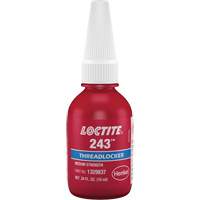 Threadlocker 243 Oil Tolerant, Blue, Medium, 10 ml, Bottle TGS INDUSTRIEL