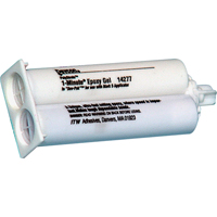 Adh&eacute;sif 1 minute, 50 ml, Cartouche double, Deux composants, Ambr&eacute;e TGS INDUSTRIEL