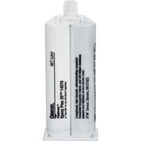 Colle &eacute;poxyde Plus 25, Deux composants, Cartouche double, 50 ml, Gris TGS INDUSTRIEL