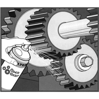 OPEN GEAR Lubricant, Aerosol Can TGS INDUSTRIEL