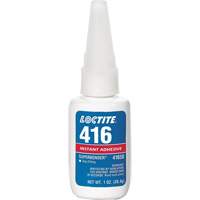 416 Super Bonder&reg; Instant Adhesive, Clear, Bottle, 1 oz. TGS INDUSTRIEL