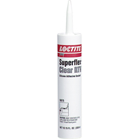 Superflex RTV Silicone Adhesive Sealant, Cartridge, White TGS INDUSTRIEL
