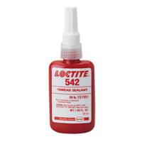 542 Thread Sealant, Bottle, 50 ml, -54° C - 149° C/-65° F - 300° F TGS INDUSTRIEL