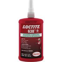 Loctite&reg; 638 Retaining Compound, 250 ml, Bottle, Green TGS INDUSTRIEL