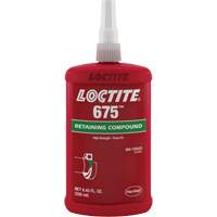 Loctite&reg; 675 Threadlocker, 250 ml, Bottle, Green TGS INDUSTRIEL