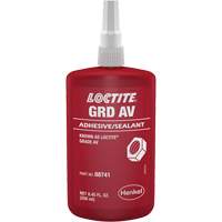 Letter Grade AV Threadlocker, Red, High, 250 ml, Bottle TGS INDUSTRIEL