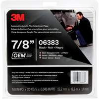 Ruban en acrylique de 3M pour l'automobile, 18 m (60') lo x 22 mm (7/8") la, 45 mils, Acrylique TGS INDUSTRIEL