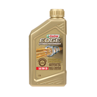 EDGE&reg; EP 0W20 Motor Oil, 1 L, Bottle TGS INDUSTRIEL
