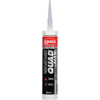 Quad&reg; Max Siding & Window Sealant, 280 ml, Tube, Off-White TGS INDUSTRIEL