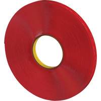 Ruban VHB, 33 m (108') lo x 12 mm (1/2") la, 40 mils, Acrylique TGS INDUSTRIEL