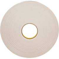 Double-Coated Foam Tape, 66 m (216') L x 12.7 mm (1/2") W, 31 mils, Polyethylene TGS INDUSTRIEL