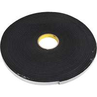 Double-Coated Foam Tape, 33 m (108') L x 12.7 mm (1/2") W, 62 mils, Polyethylene TGS INDUSTRIEL