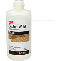 Colle instantan&eacute;e Scotch-Weld, Transparent, Bouteille, 1 lb TGS INDUSTRIEL