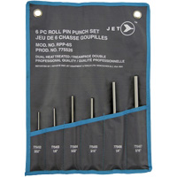 RPP-6S Roll Pin Punch Set, 6 Pieces TGS INDUSTRIEL